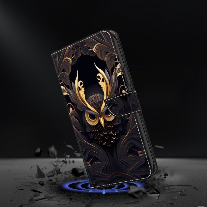 Flip Case Leren Samsung Galaxy A17 4g / 5g Uil