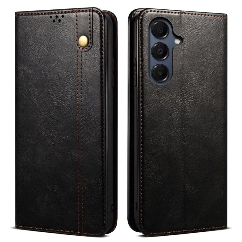 Folio-hoesje Samsung Galaxy A17 4g / 5g Gewaxt Kunstleer Bescherming Hoesje