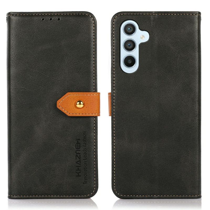 Folio-hoesje Samsung Galaxy A17 4g / 5g Khazneh Gouden Sluiting