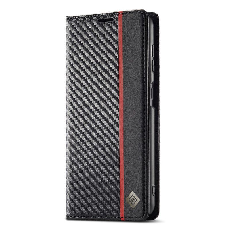 Folio-hoesje Samsung Galaxy A17 4g / 5g Lc.imeeke Koolstofvezel Bescherming Hoesje