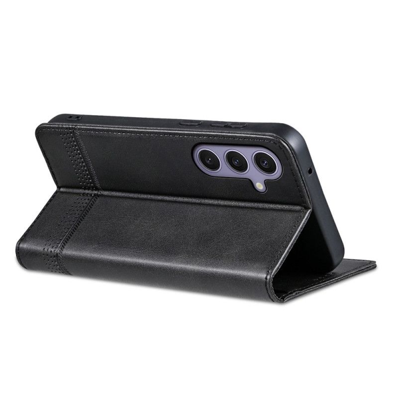 Folio-hoesje Samsung Galaxy A17 4g / 5g Telefoonhoesje Azns Leer-effect