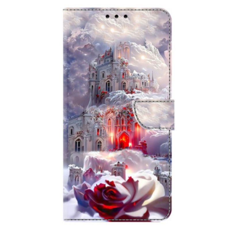 Folio-hoesje Samsung Galaxy A17 4g / 5g Telefoonhoesje Kasteel