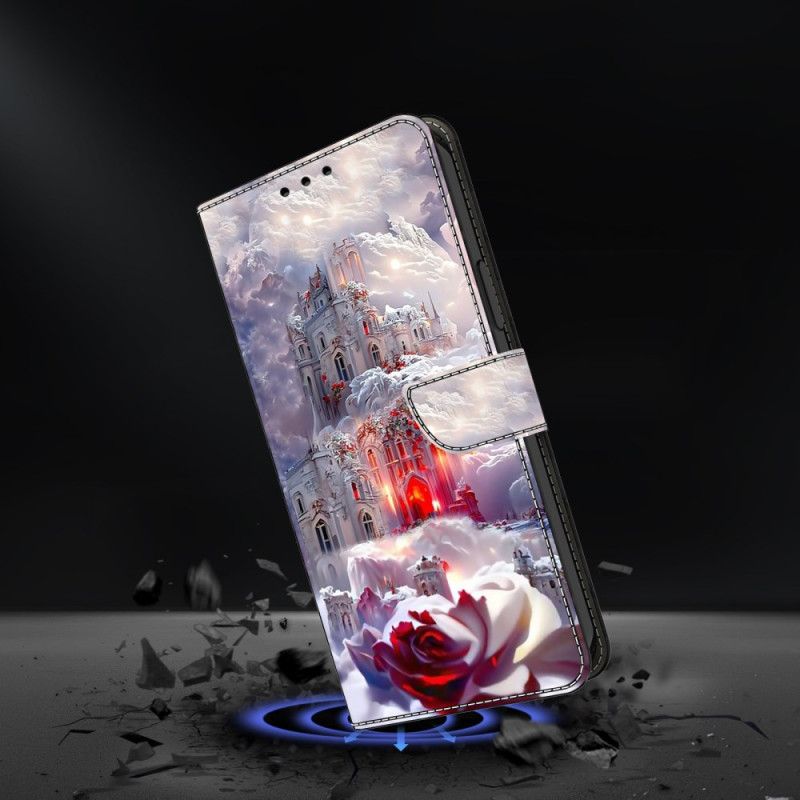 Folio-hoesje Samsung Galaxy A17 4g / 5g Telefoonhoesje Kasteel