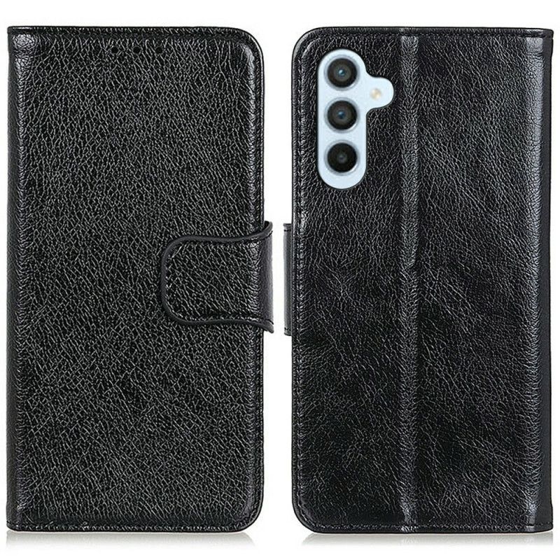 Folio-hoesje Samsung Galaxy A17 4g / 5g Telefoonhoesje Nappa Textuur