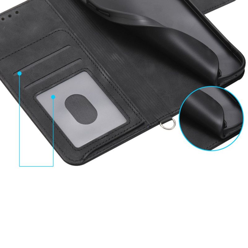 Folio-hoesje Samsung Galaxy A17 4g / 5g Telefoonhoesje Portemonnee Met Kant En Suède-effect