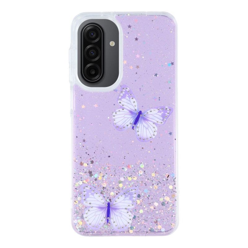 Hoesje Samsung Galaxy A17 4g / 5g Glittervlinders