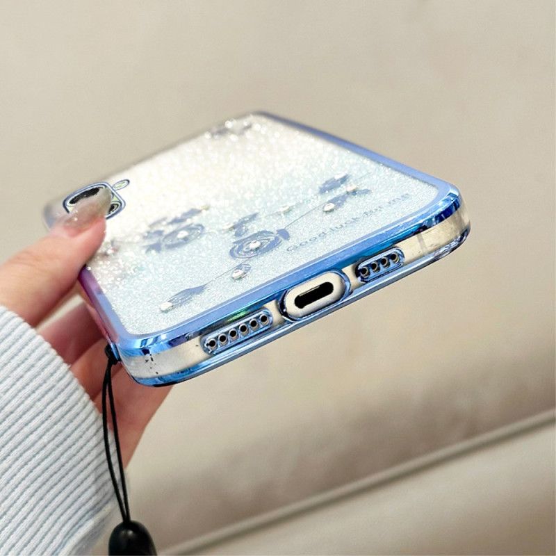 Hoesje Samsung Galaxy A17 4g / 5g Kadem Strassbandjes