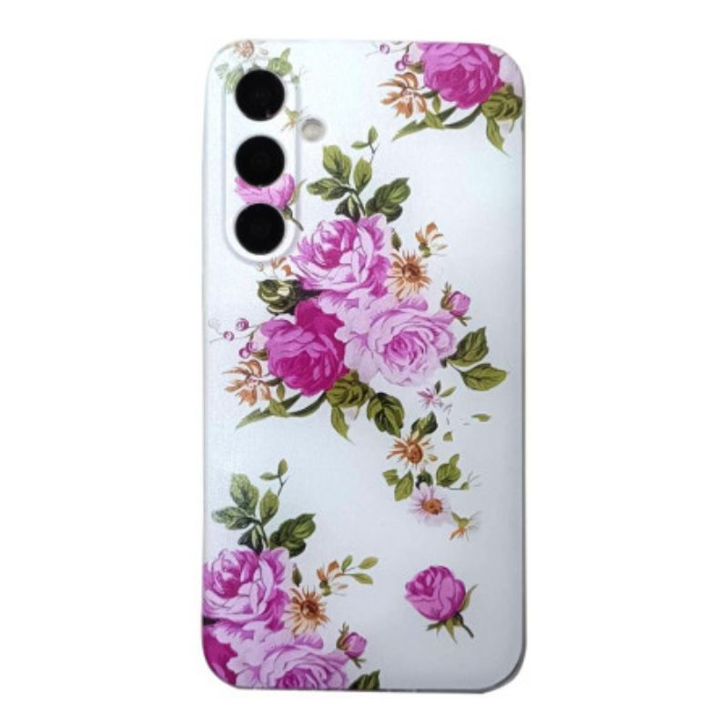 Hoesje Samsung Galaxy A17 4g / 5g Liberty-bloemen