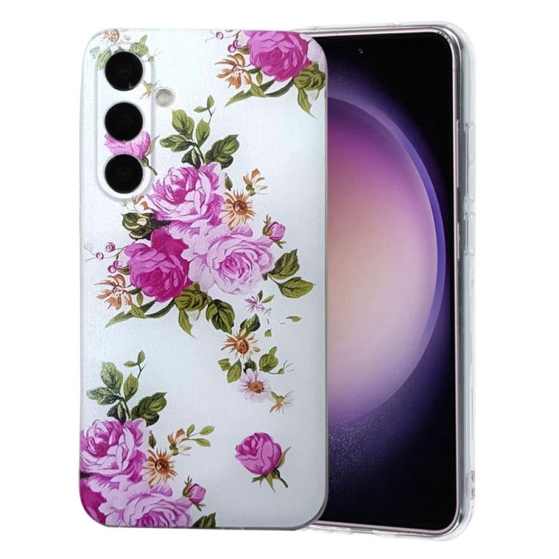 Hoesje Samsung Galaxy A17 4g / 5g Liberty-bloemen