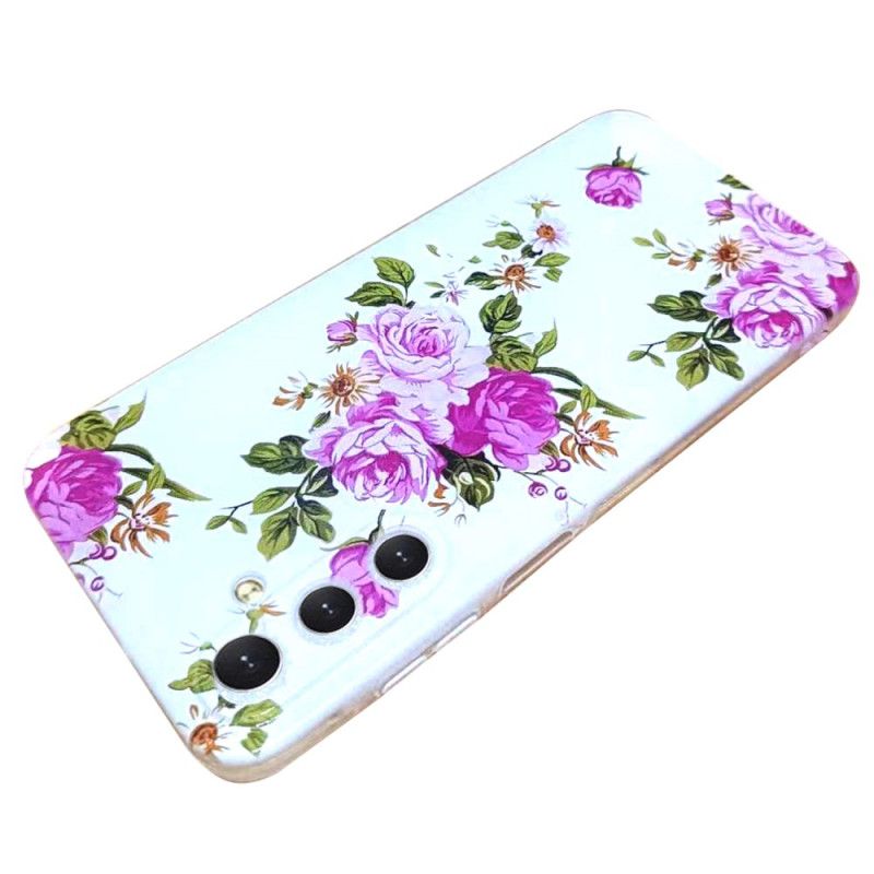 Hoesje Samsung Galaxy A17 4g / 5g Liberty-bloemen