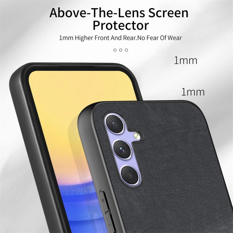 Hoesje Samsung Galaxy A17 4g / 5g Suède-look Met Kaarthouder En Draagkoord