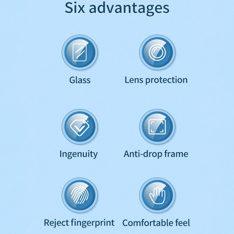 Hoesje Samsung Galaxy A17 4g / 5g Vlinders Van Gehard Glas Bescherming Hoesje