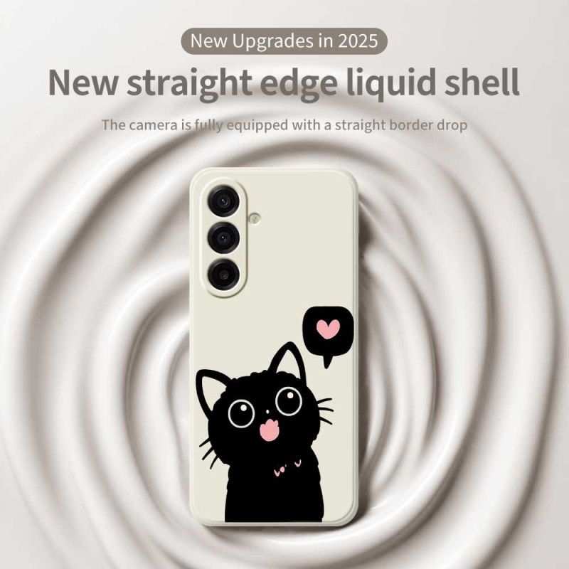 Hoesje Samsung Galaxy A17 4g / 5g Zwarte Kat