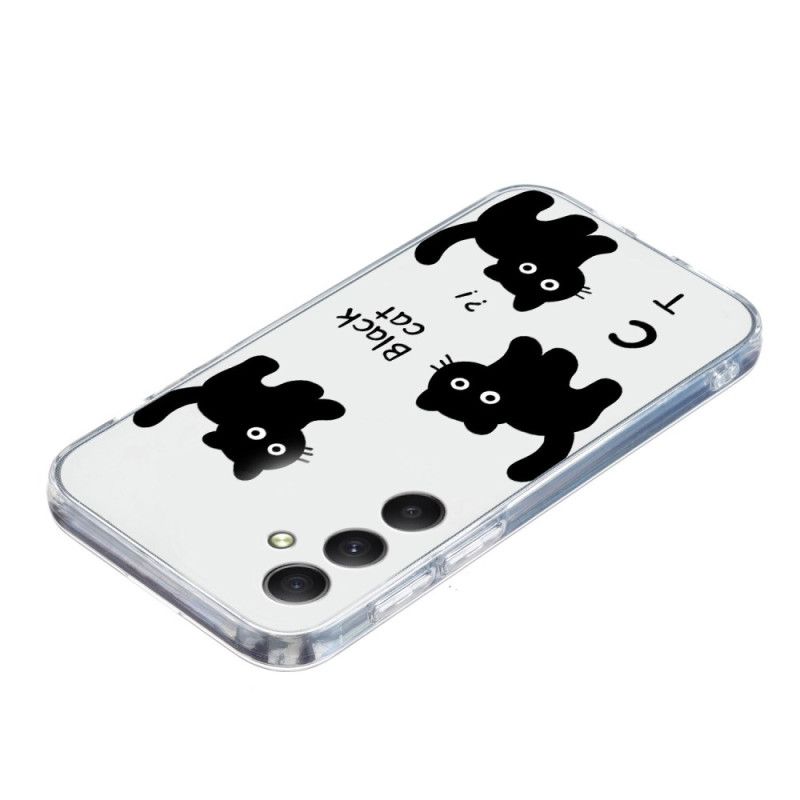 Hoesje Samsung Galaxy A17 4g / 5g Zwarte Katten