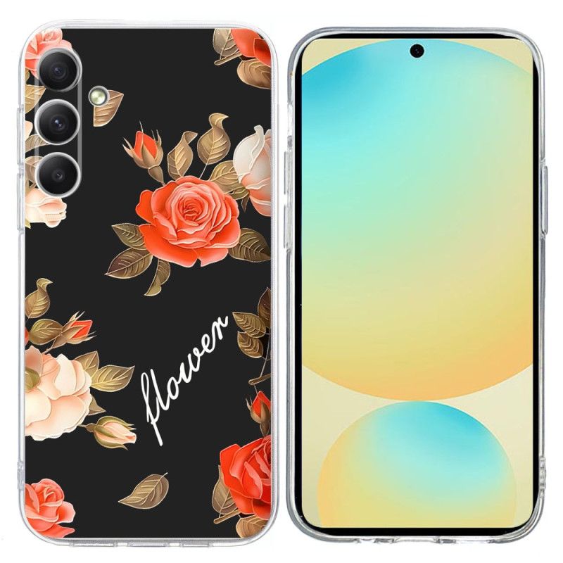 Hoesje Voor Samsung Galaxy A17 4g / 5g Bloemen
