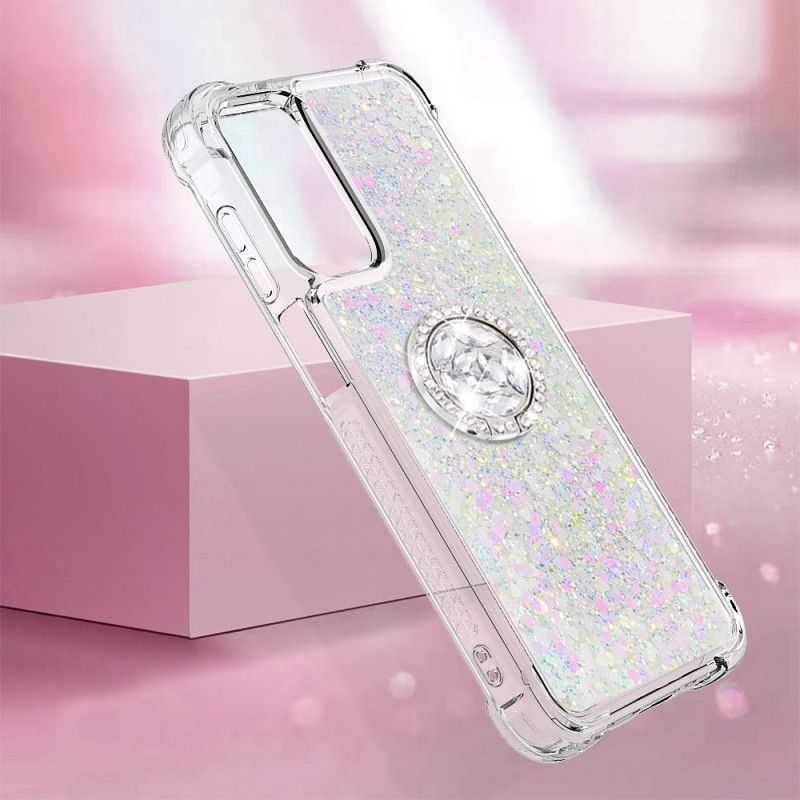 Hoesje Voor Samsung Galaxy A17 4g / 5g Glitterringhouder
