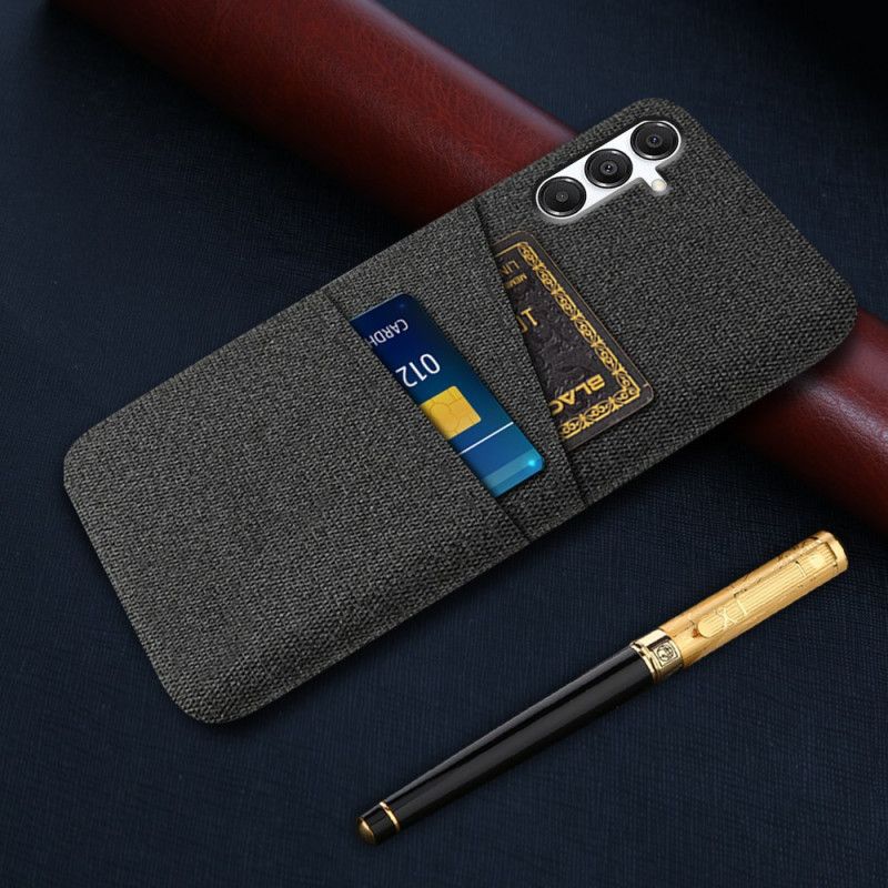 Hoesje Voor Samsung Galaxy A17 4g / 5g Stoffen Kaarthouder