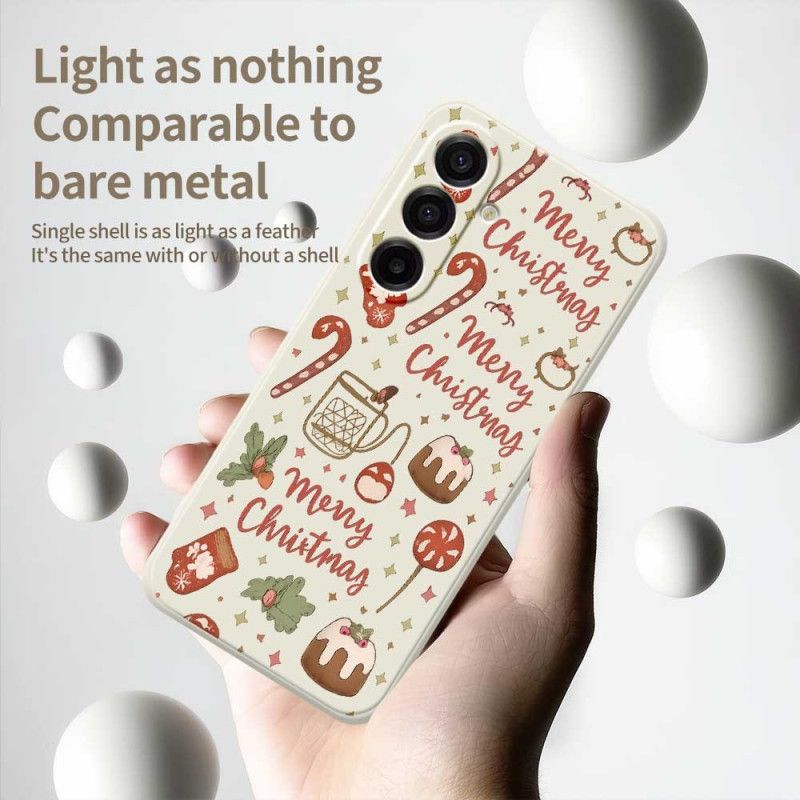 Hoesje Voor Samsung Galaxy A17 4g / 5g Vrolijk Kerstmis