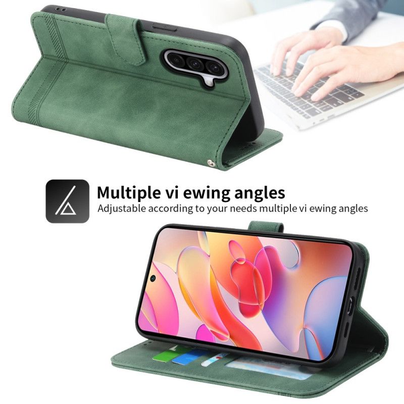 Leren Hoesje Samsung Galaxy A17 4g / 5g Dierfeng