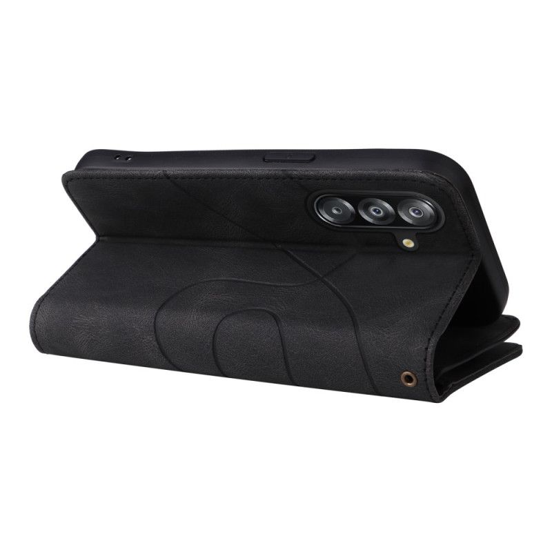 Leren Hoesje Samsung Galaxy A17 4g / 5g Golvende Portemonnee Bescherming Hoesje