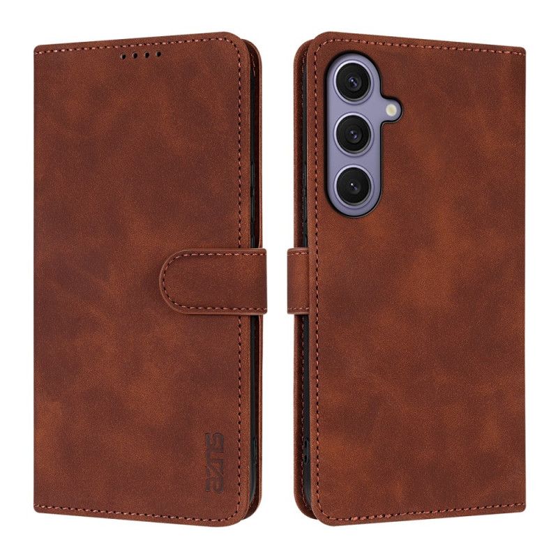 Leren Hoesje Samsung Galaxy A17 4g / 5g Lc.imeeke Suède-effect Bescherming Hoesje