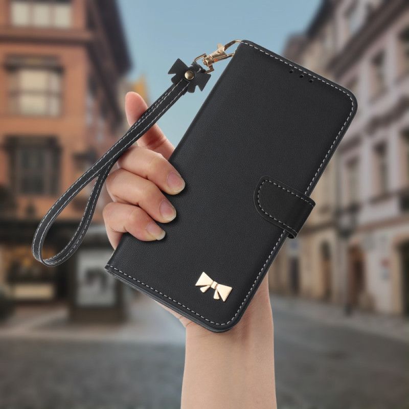 Leren Hoesje Samsung Galaxy A17 4g / 5g Strikje