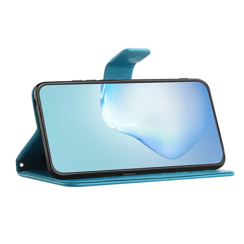 Leren Hoesje Voor Samsung Galaxy A17 4g / 5g Boom En Uilen