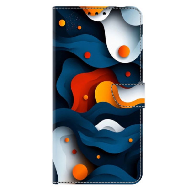 Leren Hoesje Voor Samsung Galaxy A17 4g / 5g Gradiënt