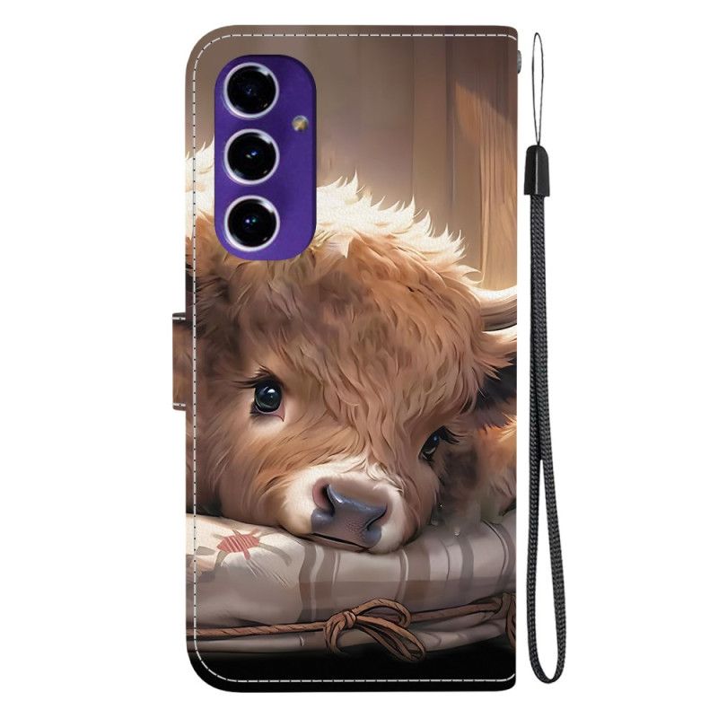 Leren Hoesje Voor Samsung Galaxy A17 4g / 5g Kalf