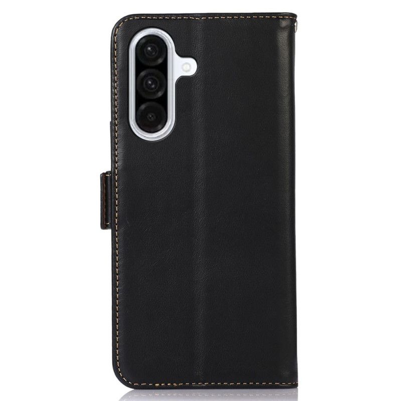 Leren Hoesje Voor Samsung Galaxy A17 4g / 5g Rfid-blokkerend Leer