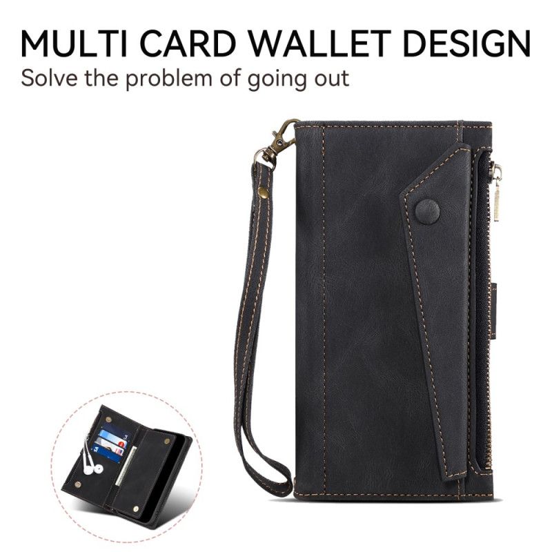 Leren Hoesje Voor Samsung Galaxy A17 4g / 5g Star-serie Eseble