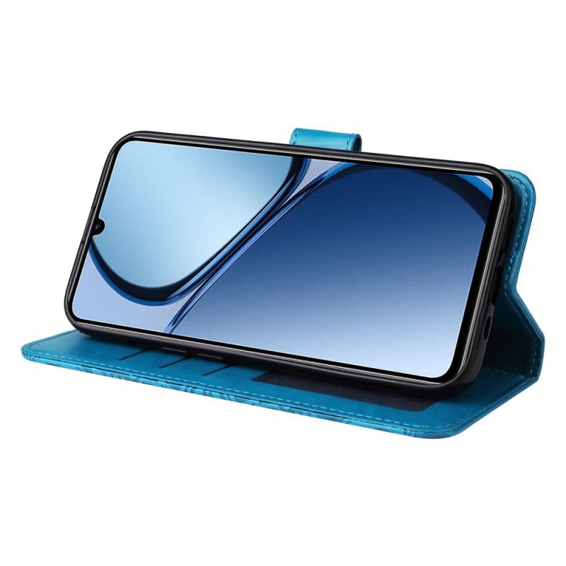 Bescherming Hoesje Realme Note 60 Zonnebloempatroon