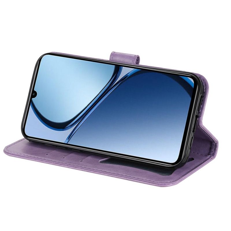 Flip Case Leren Realme Note 60 Mandala-print