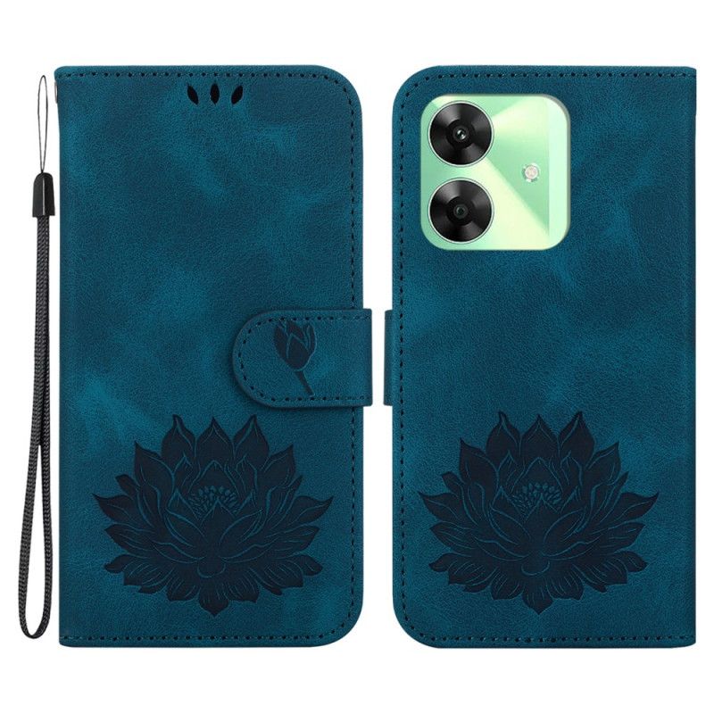 Folio-hoesje Realme Note 60 Telefoonhoesje Lotus