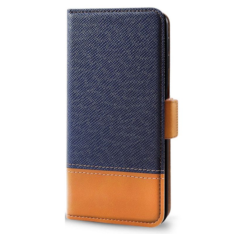 Folio-hoesje Realme Note 60 Telefoonhoesje Tweekleurig