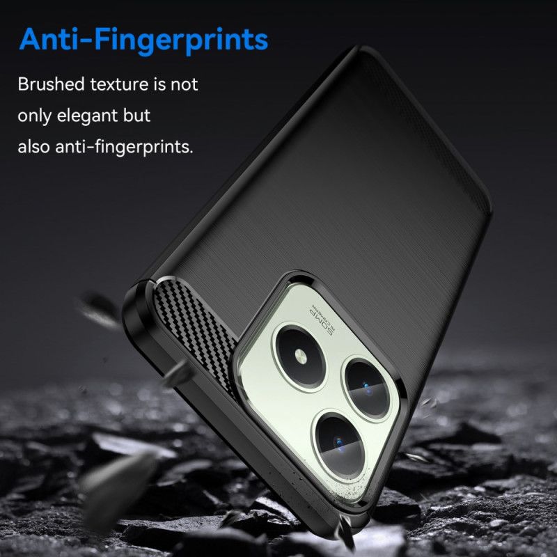 Hoesje Realme Note 60 Geborsteld Koolstofvezel