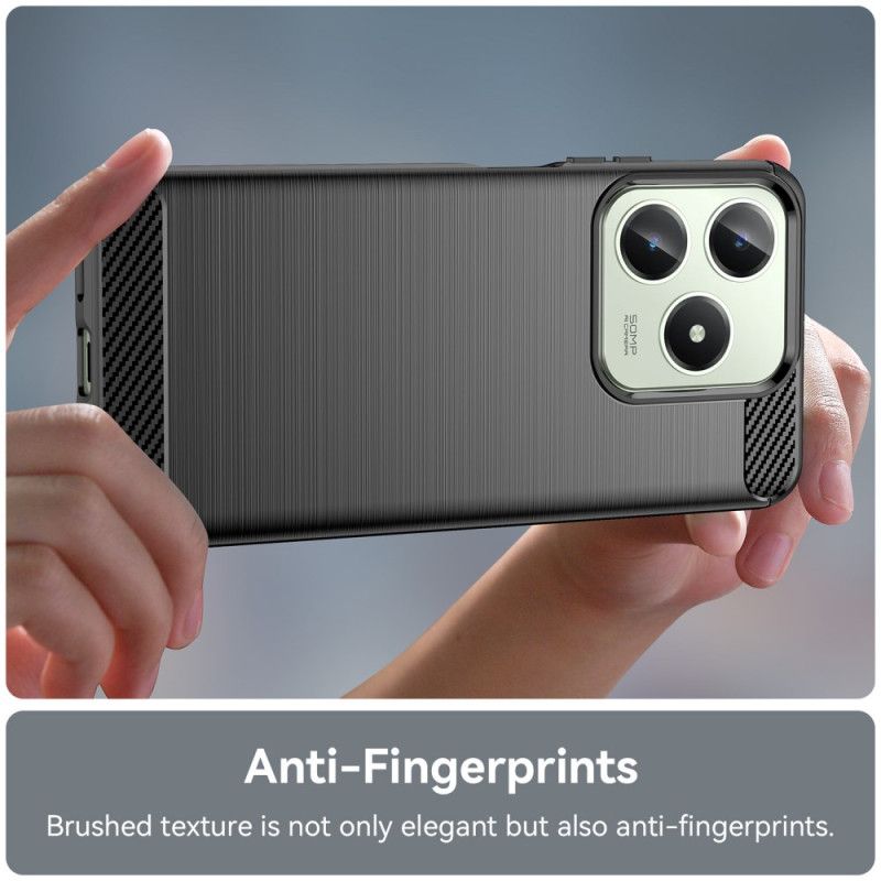 Hoesje Realme Note 60 Geborsteld Koolstofvezel