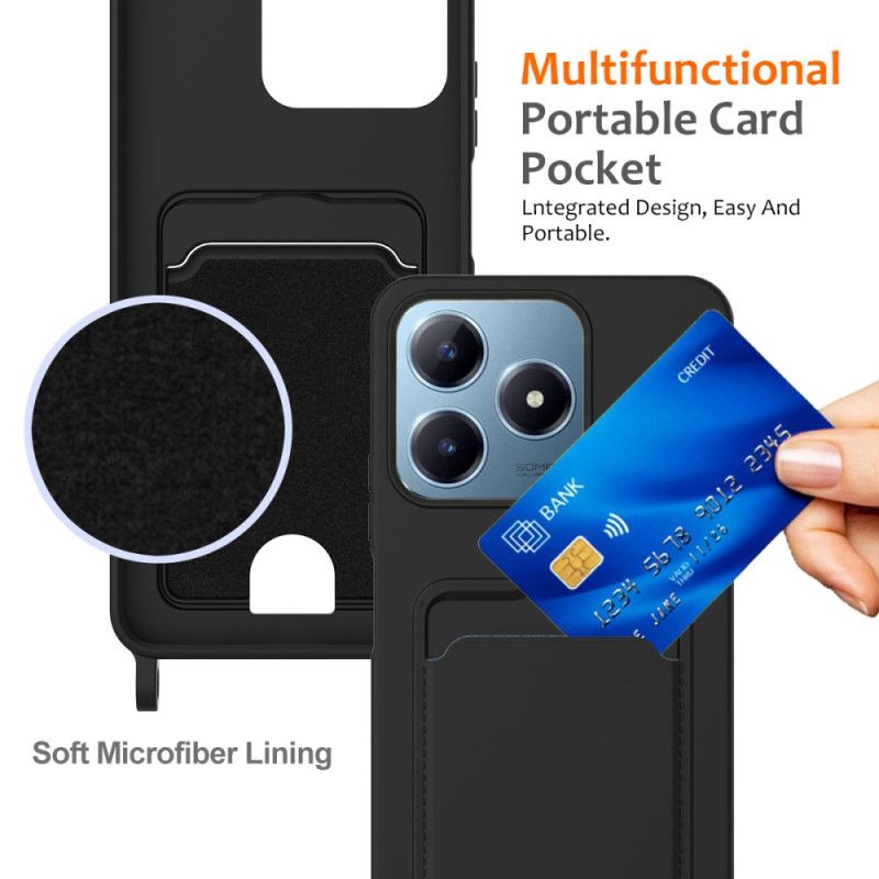 Hoesje Realme Note 60 Kaarthouder Bescherming Hoesje