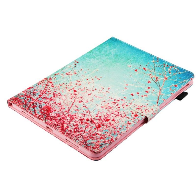 Leren Hoesje iPad Pro 11" (2018) (2020) Bloemen