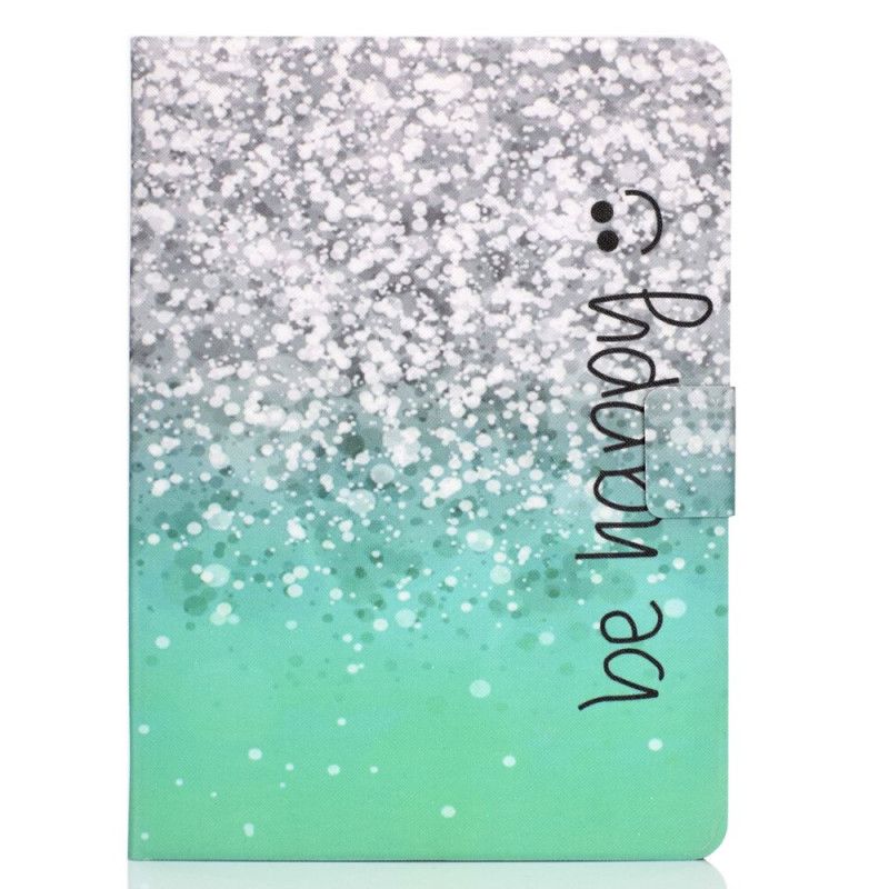 Leren Hoesje iPad Pro 11" (2018) (2020) Glitter Wees Blij