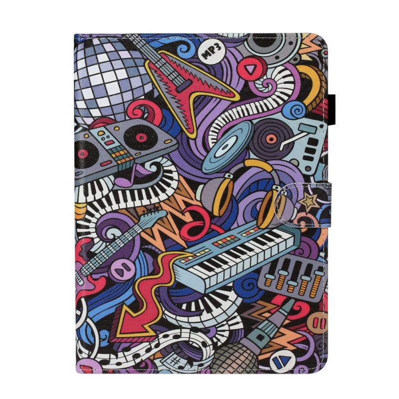 Leren Hoesje iPad Pro 11" (2018) (2020) Muzikaal Universum
