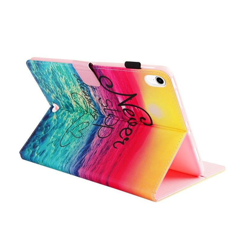 Leren Hoesje iPad Pro 11" (2018) (2020) Stop Nooit Met Dromen