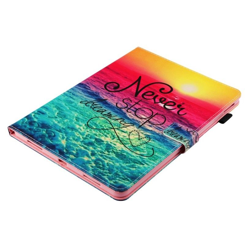Leren Hoesje iPad Pro 11" (2018) (2020) Stop Nooit Met Dromen