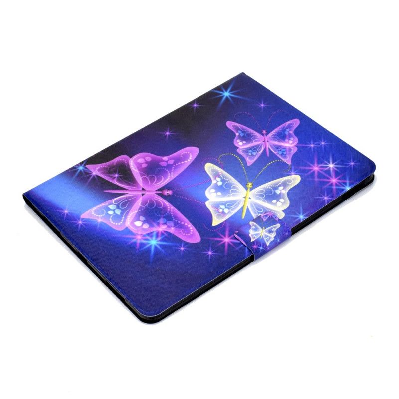 Leren Hoesje iPad Pro 11" (2018) (2020) Vlinders En Sterren