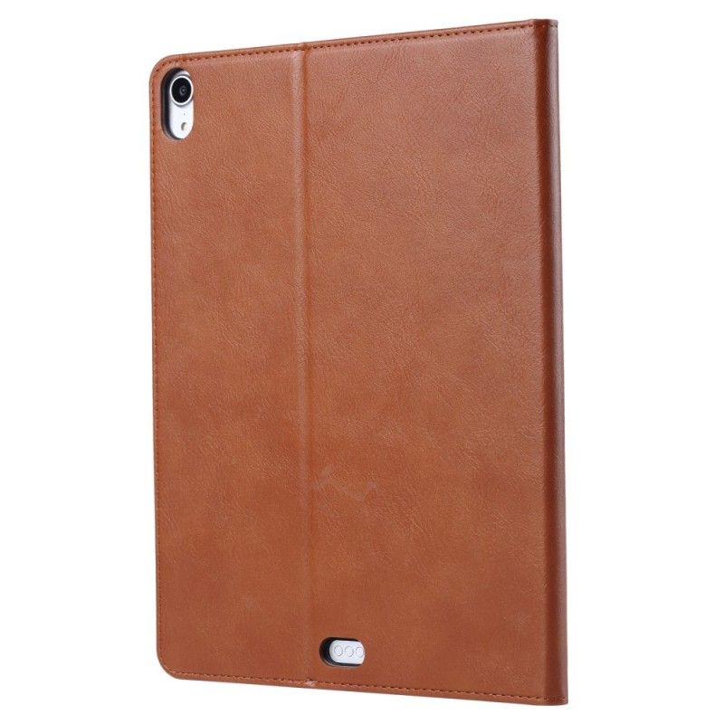 Leren Hoesje voor iPad Pro 11" (2018) (2020) Bruin Documenthouder Met Leereffect