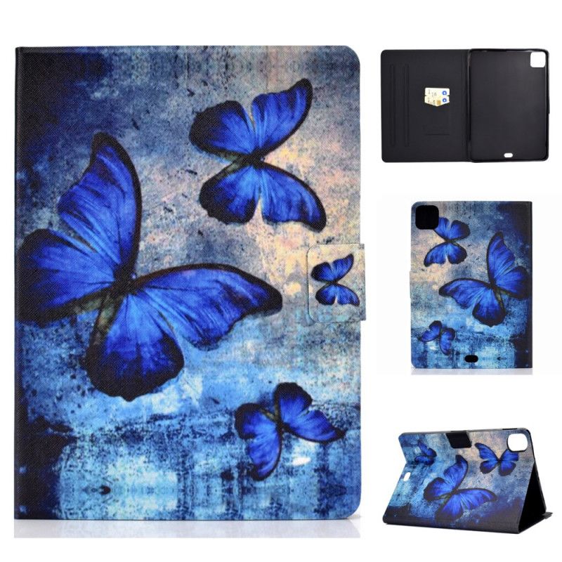 Ousse iPad Pro 11" (2018) (2020) Blauwe Vlinders