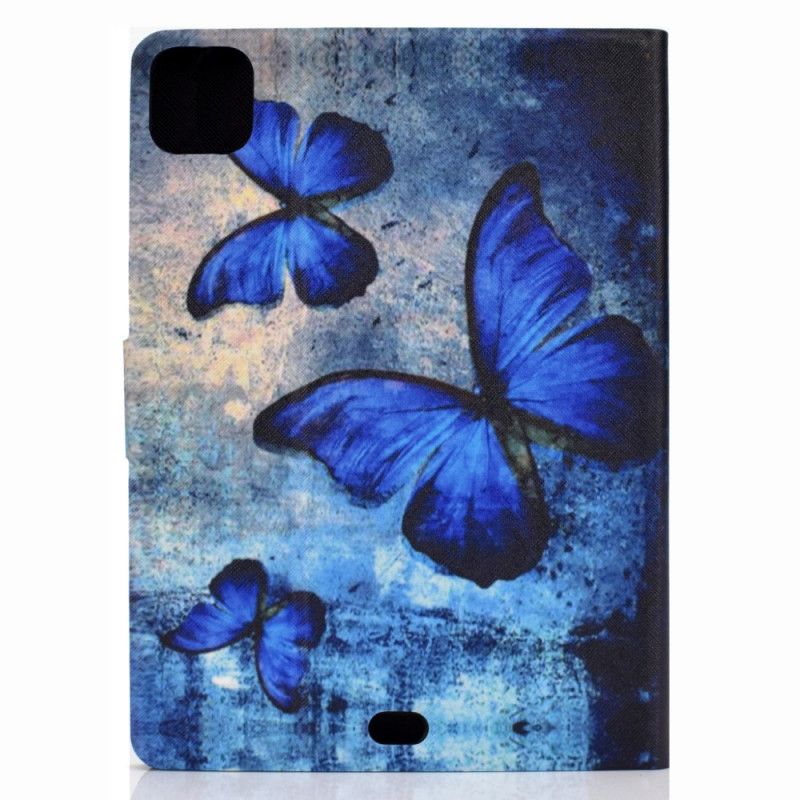 Ousse iPad Pro 11" (2018) (2020) Blauwe Vlinders