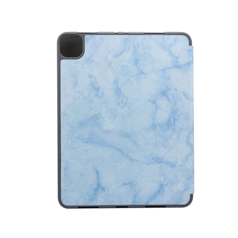 Smart Case iPad Pro 11" (2018) (2020) Lichtblauw Grijs Marmer
