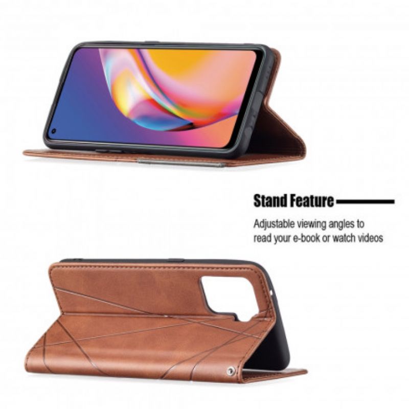 Folio-hoesje Oppo A94 5g Artiestenstijl