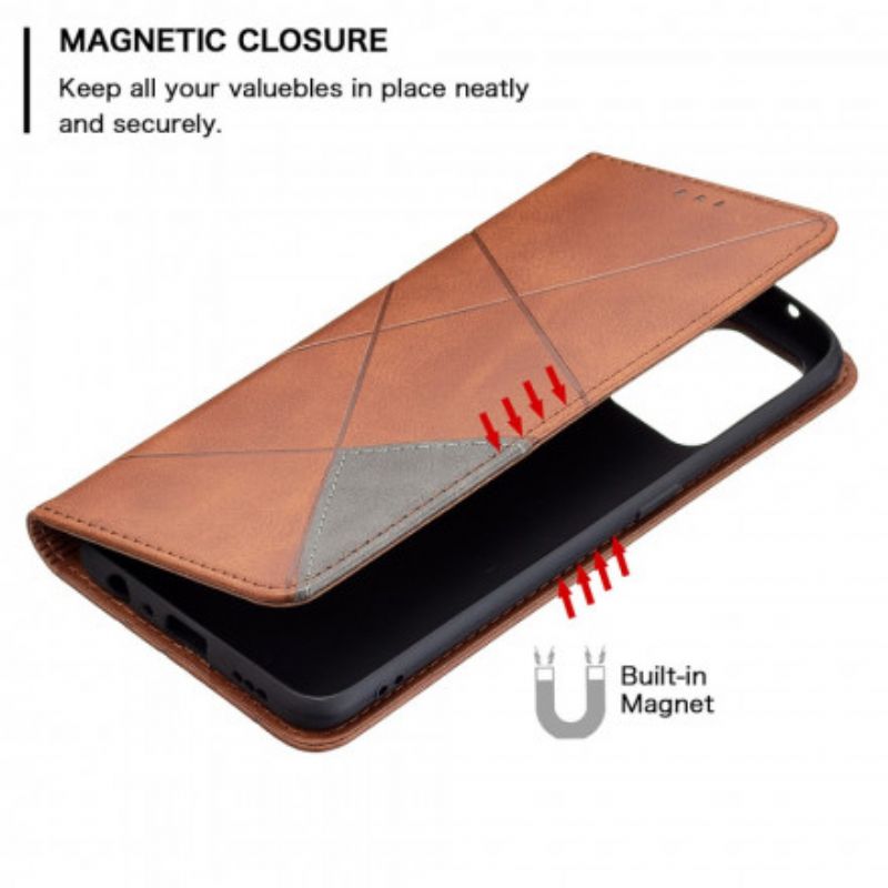 Folio-hoesje Oppo A94 5g Artiestenstijl